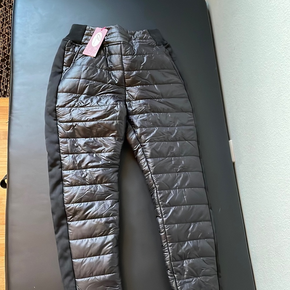 Insulated puffy pants